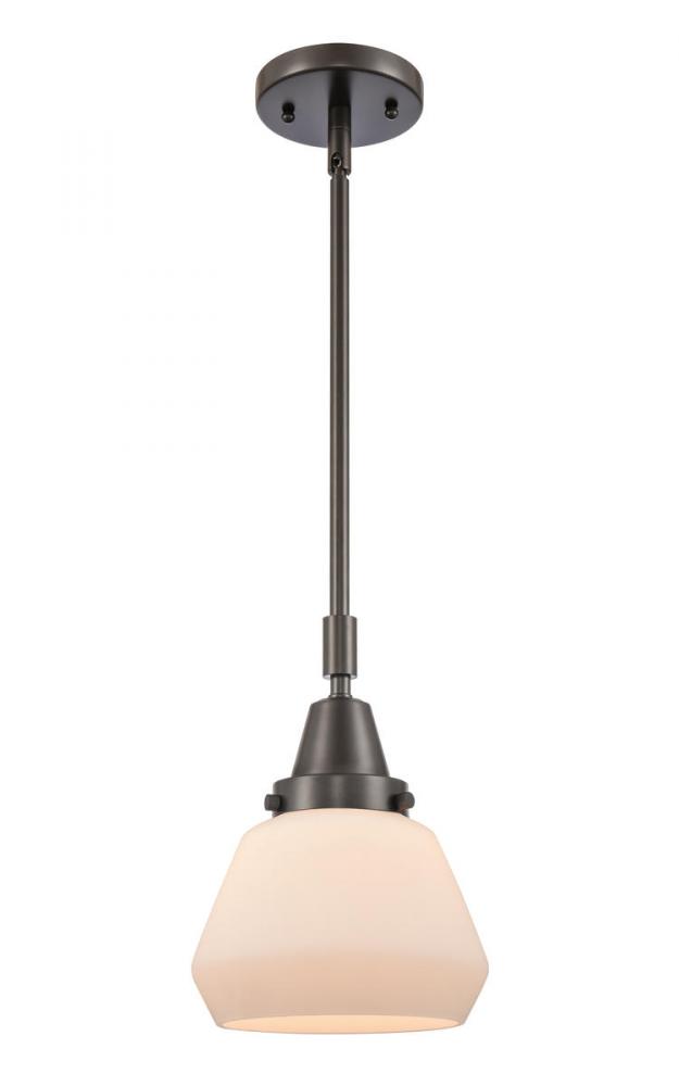 Fulton - 1 Light - 7 inch - Oil Rubbed Bronze - Mini Pendant