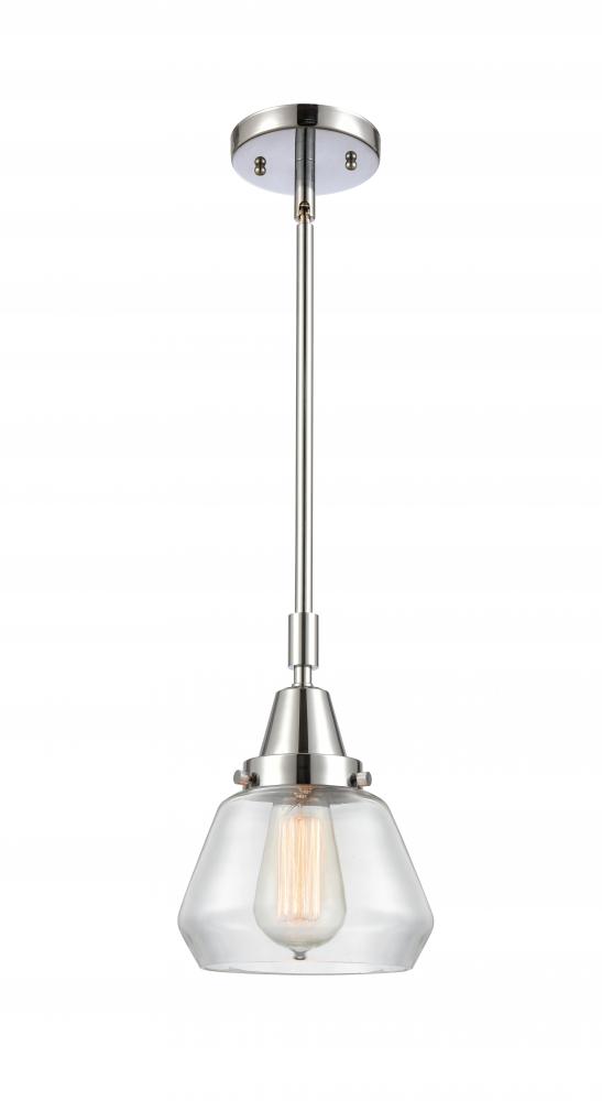 Fulton - 1 Light - 7 inch - Polished Chrome - Mini Pendant