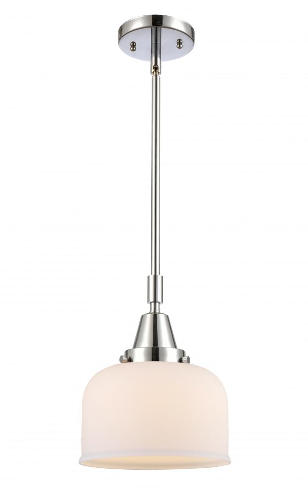 Bell - 1 Light - 8 inch - Polished Chrome - Mini Pendant