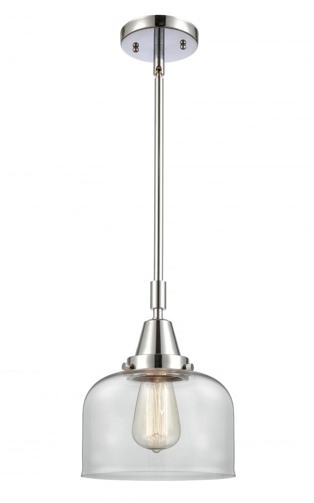 Bell - 1 Light - 8 inch - Polished Chrome - Mini Pendant