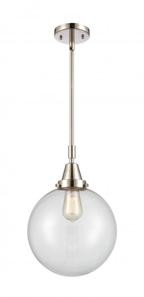 Beacon - 1 Light - 10 inch - Polished Nickel - Mini Pendant