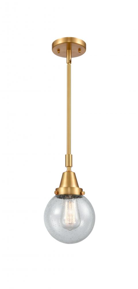 Beacon - 1 Light - 6 inch - Satin Gold - Mini Pendant