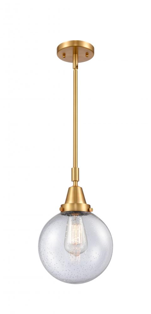 Beacon - 1 Light - 8 inch - Satin Gold - Mini Pendant