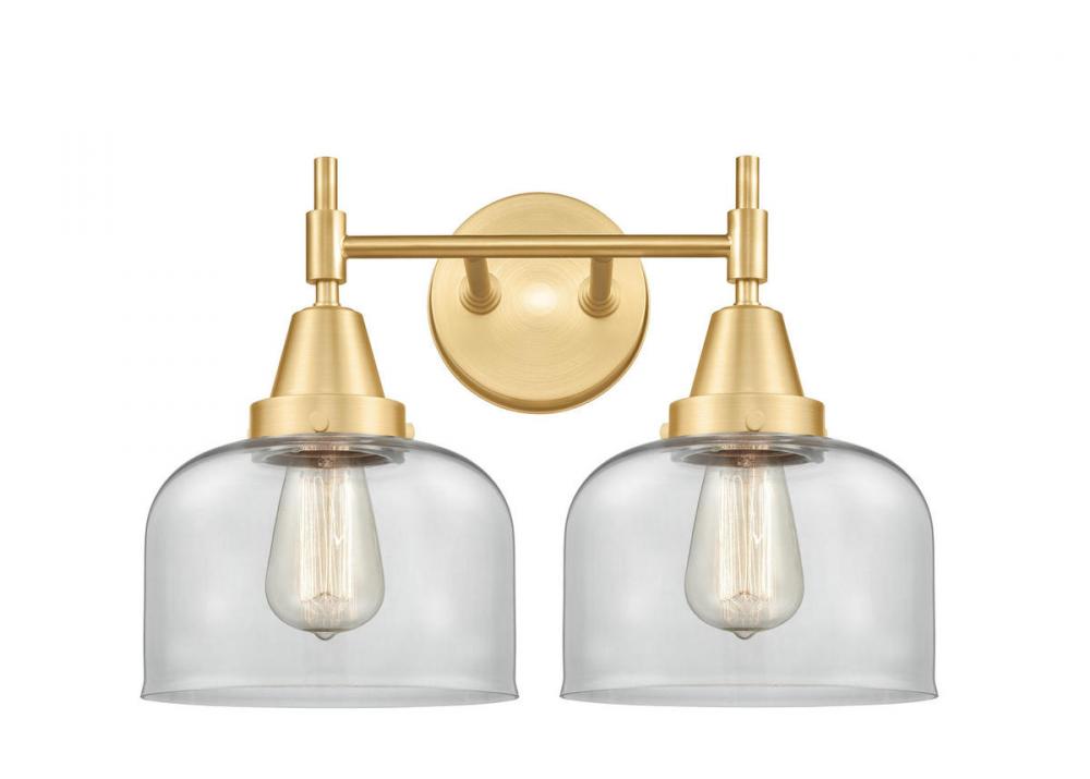 Caden - 2 Light - 17 inch - Satin Gold - Bath Vanity Light