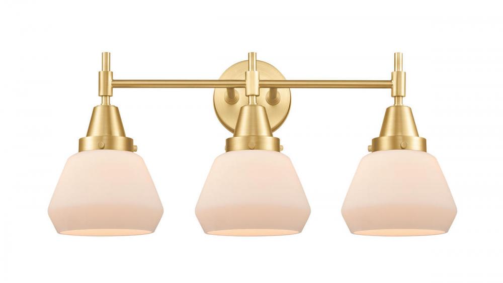 Fulton - 3 Light - 25 inch - Satin Gold - Bath Vanity Light