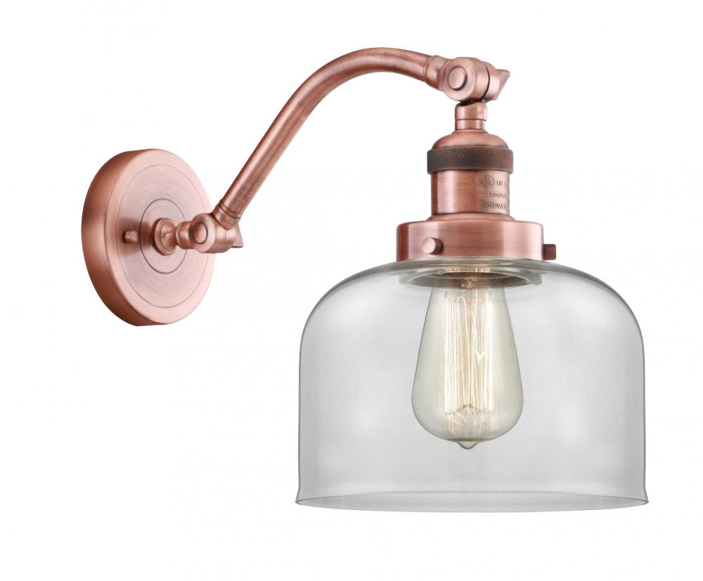 Bell - 1 Light - 8 inch - Antique Copper - Sconce