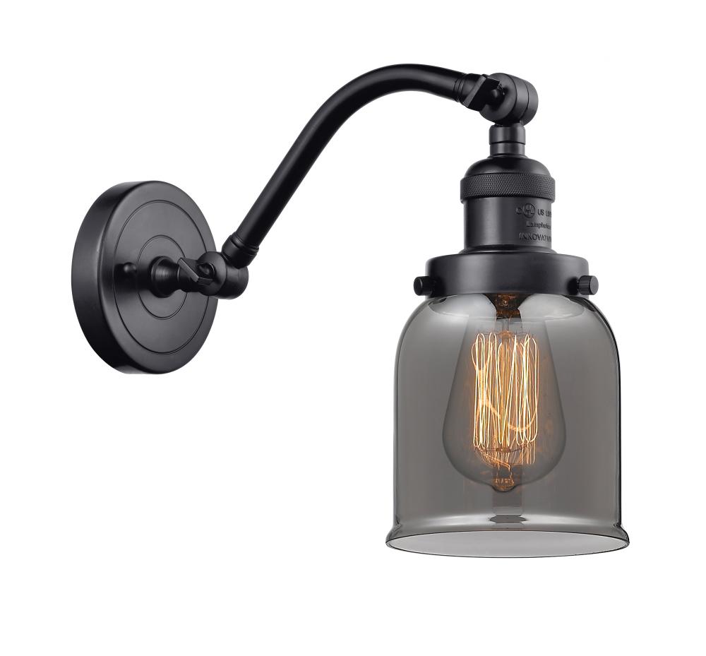 Bell - 1 Light - 5 inch - Matte Black - Sconce