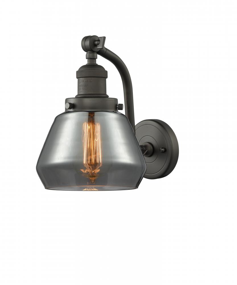 Fulton - 1 Light - 7 inch - Oil Rubbed Bronze - Sconce