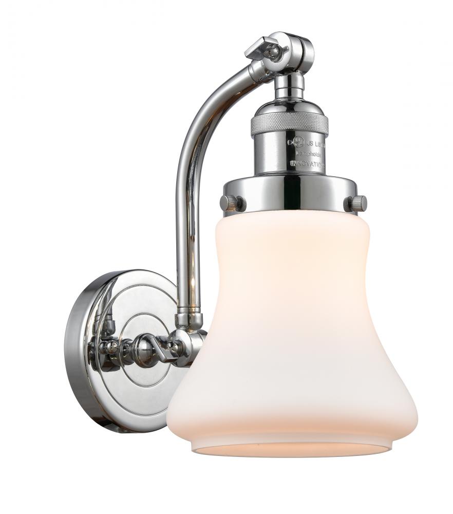 Bellmont - 1 Light - 7 inch - Polished Chrome - Sconce