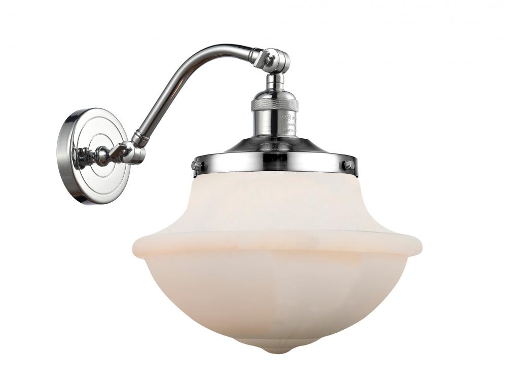 Oxford - 1 Light - 8 inch - Polished Chrome - Adjustable Sconce