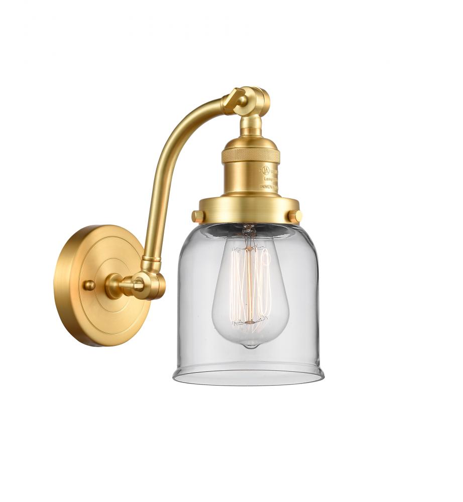 Bell - 1 Light - 5 inch - Satin Gold - Sconce