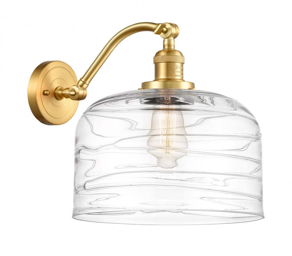 Bell - 1 Light - 12 inch - Satin Gold - Sconce