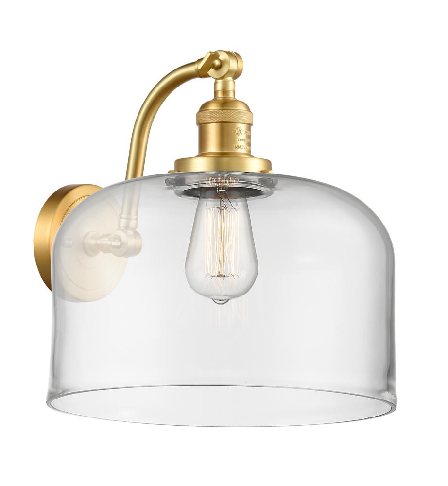 Bell - 1 Light - 12 inch - Satin Gold - Sconce