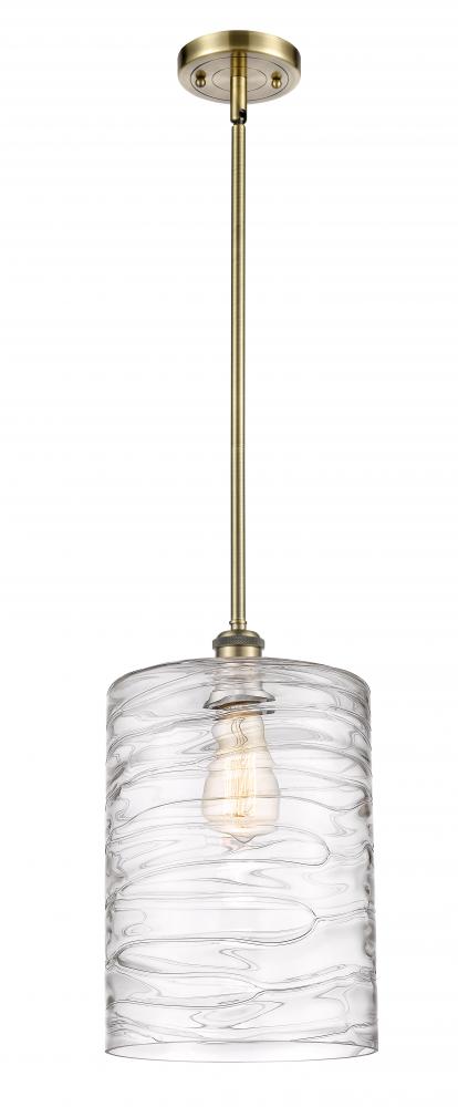 Cobbleskill - 1 Light - 9 inch - Antique Brass - Mini Pendant