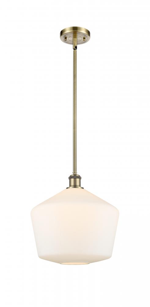 Cindyrella - 1 Light - 12 inch - Antique Brass - Mini Pendant