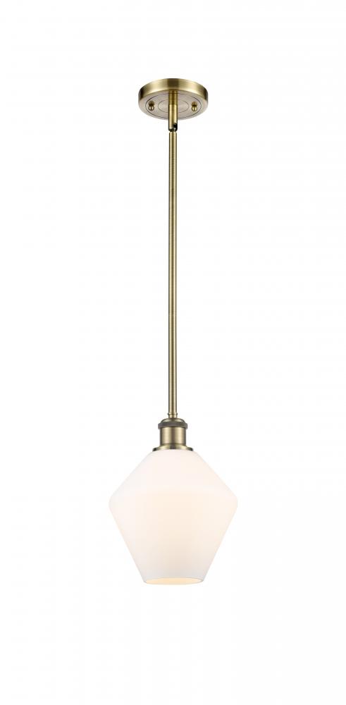 Cindyrella - 1 Light - 8 inch - Antique Brass - Mini Pendant