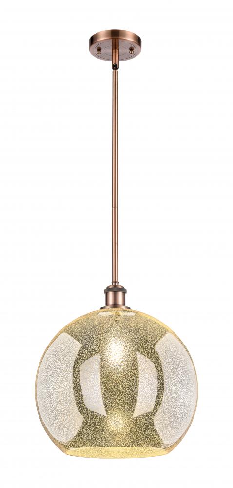 Athens - 1 Light - 14 inch - Antique Copper - Pendant