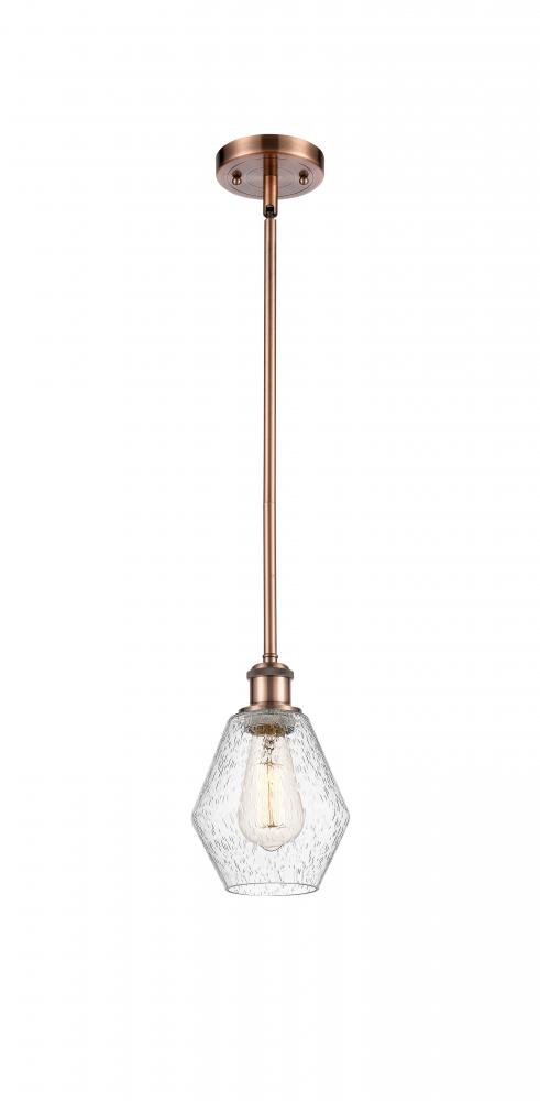 Cindyrella - 1 Light - 6 inch - Antique Copper - Mini Pendant