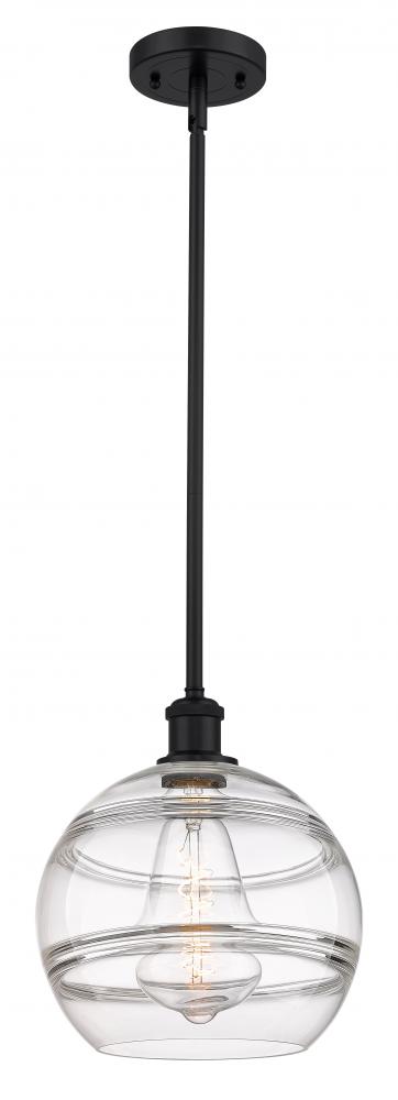 Rochester - 1 Light - 10 inch - Matte Black - Mini Pendant