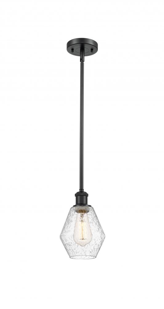 Cindyrella - 1 Light - 6 inch - Matte Black - Mini Pendant