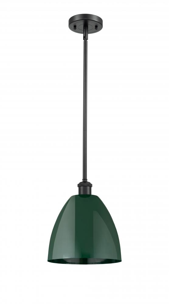 Plymouth - 1 Light - 9 inch - Matte Black - Pendant