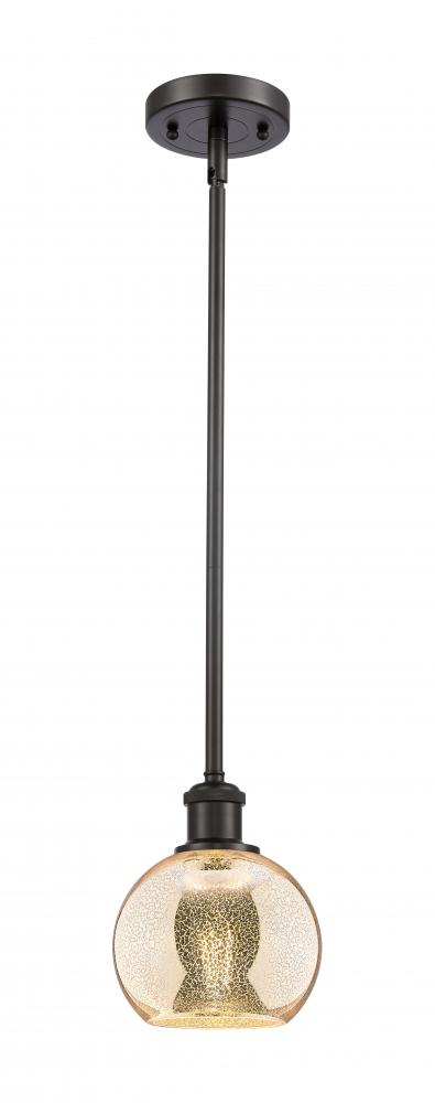Athens - 1 Light - 6 inch - Oil Rubbed Bronze - Mini Pendant