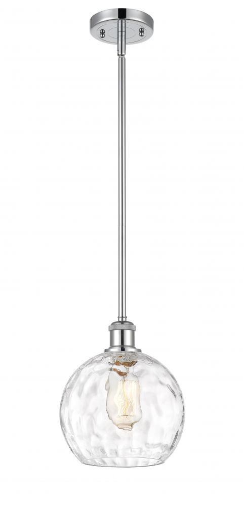 Athens Water Glass - 1 Light - 8 inch - Polished Chrome - Mini Pendant