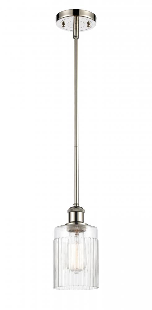 Hadley - 1 Light - 5 inch - Polished Nickel - Mini Pendant