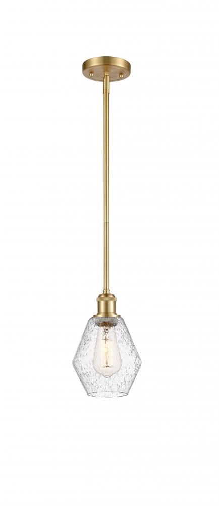 Cindyrella - 1 Light - 6 inch - Satin Gold - Mini Pendant