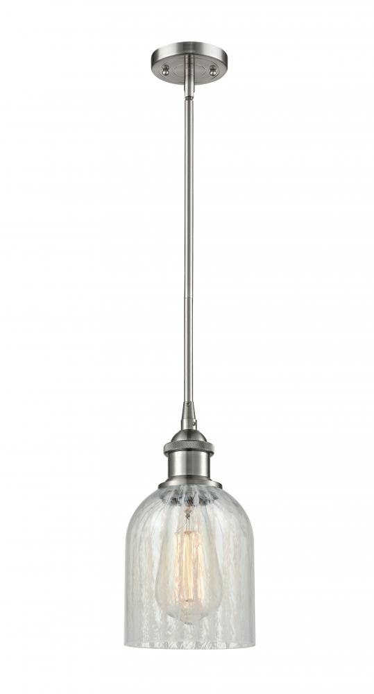 Caledonia - 1 Light - 5 inch - Brushed Satin Nickel - Mini Pendant