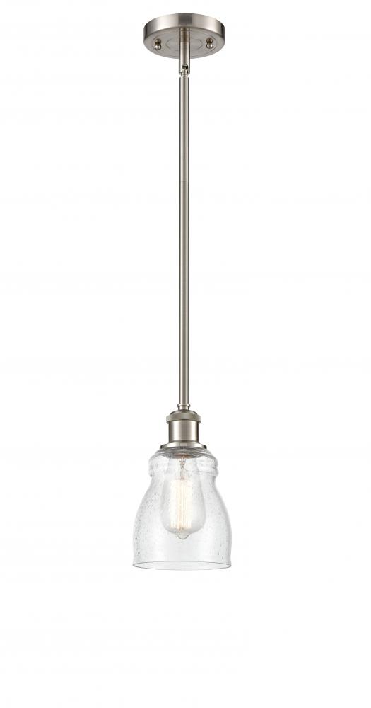 Ellery - 1 Light - 5 inch - Brushed Satin Nickel - Mini Pendant