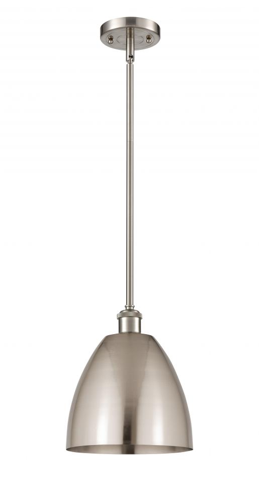 Bristol - 1 Light - 9 inch - Brushed Satin Nickel - Pendant