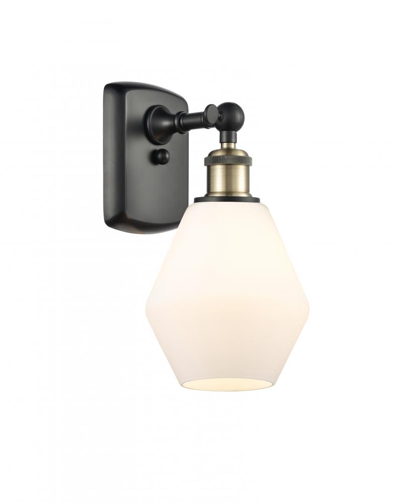 Cindyrella - 1 Light - 6 inch - Black Antique Brass - Sconce