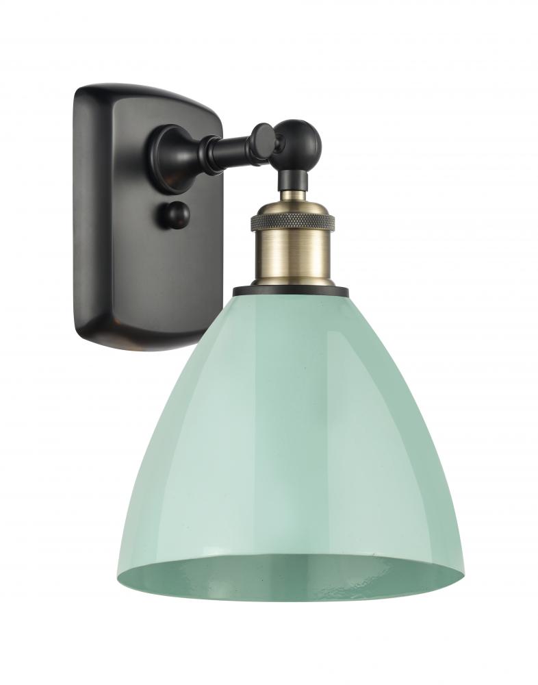 Plymouth - 1 Light - 8 inch - Black Antique Brass - Sconce