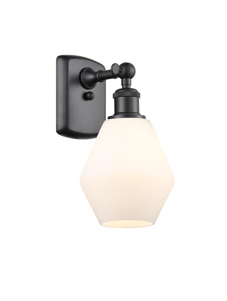 Cindyrella - 1 Light - 6 inch - Matte Black - Sconce