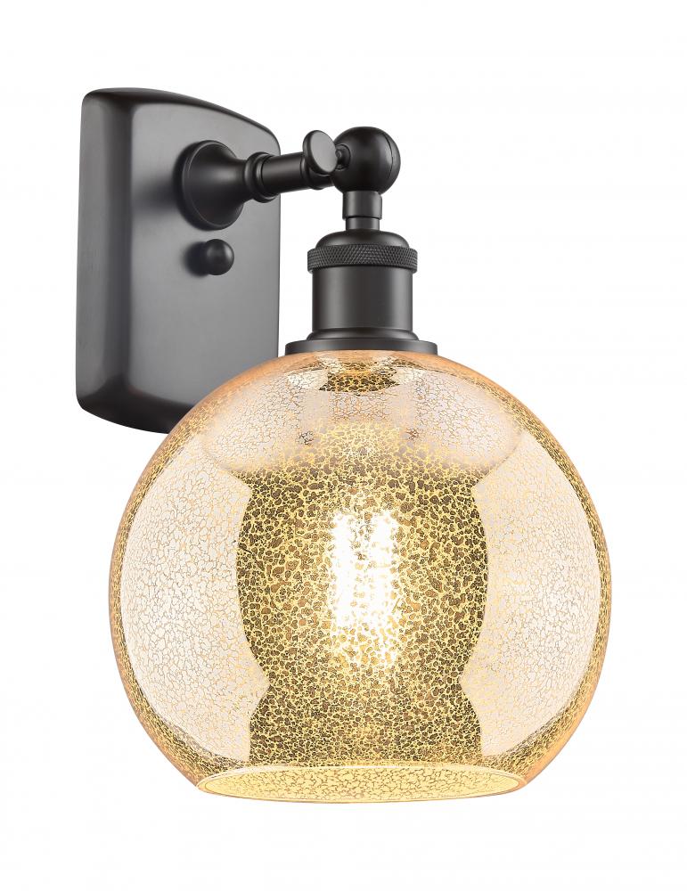 Athens - 1 Light - 8 inch - Oil Rubbed Bronze - Sconce