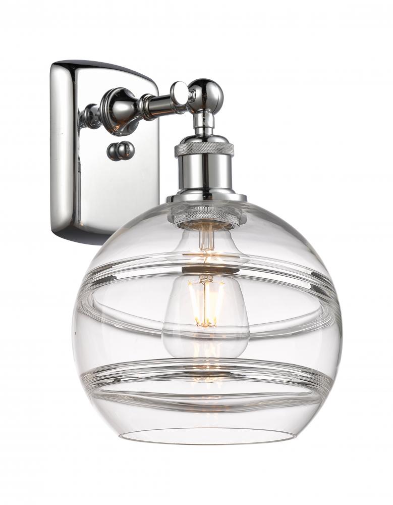 Rochester - 1 Light - 8 inch - Polished Chrome - Sconce