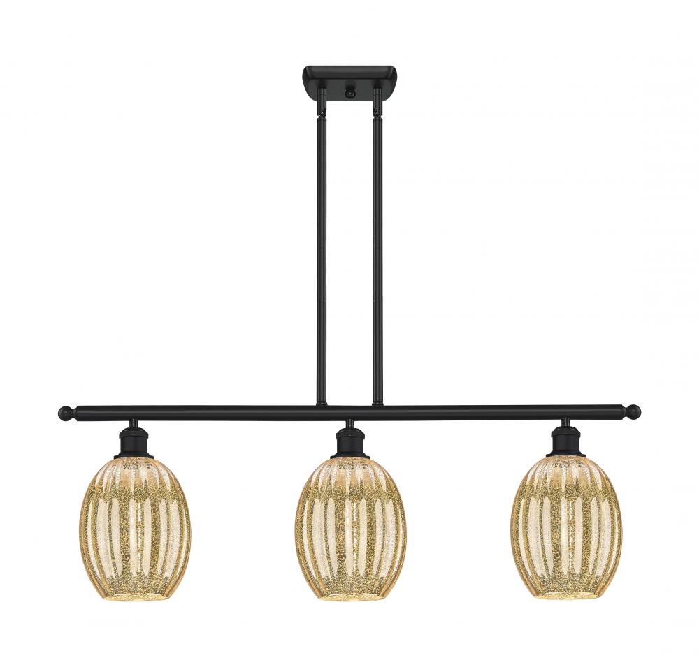 Preston Bulb - 3 Light - 36 inch - Antique Copper - Stem Hung - Island Light