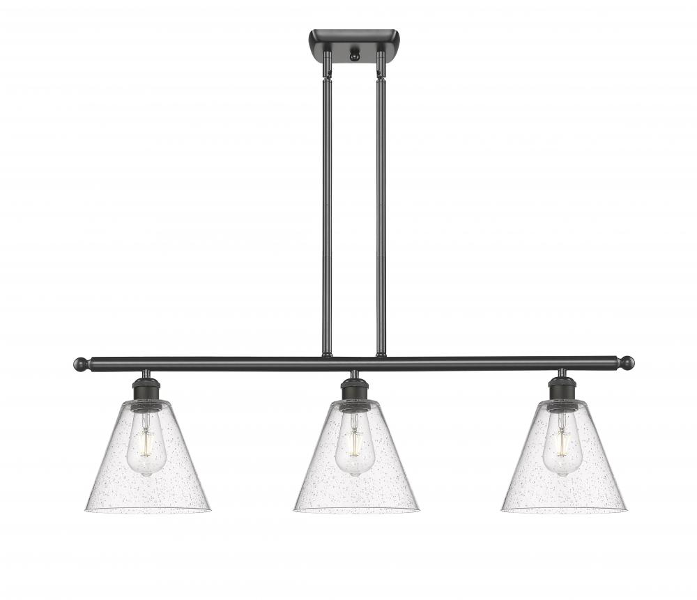 Berkshire - 3 Light - 36 inch - Oil Rubbed Bronze - Cord hung - Island Light