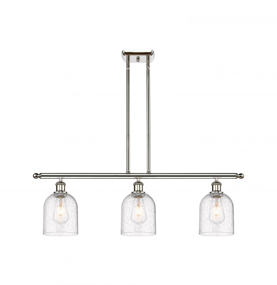 Bella - 3 Light - 36 inch - Polished Nickel - Cord hung - Island Light