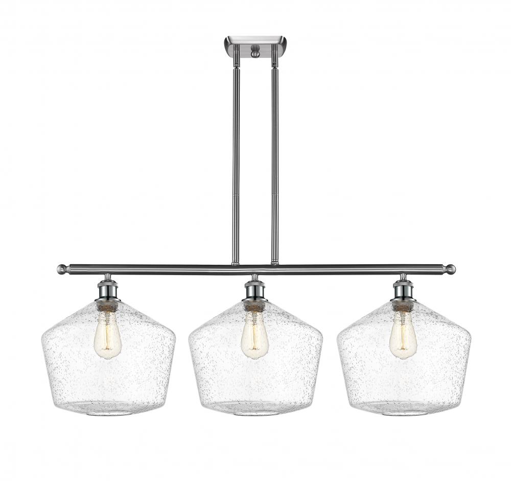 Cindyrella - 3 Light - 39 inch - Brushed Satin Nickel - Cord hung - Island Light