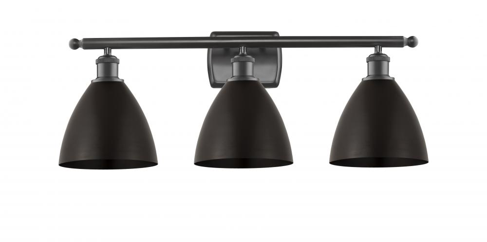 Bristol - 3 Light - 28 inch - Oil Rubbed Bronze - Bath Vanity Light