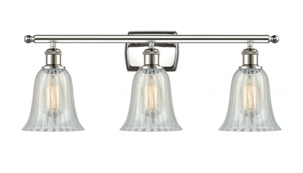 Hanover - 3 Light - 26 inch - Polished Nickel - Bath Vanity Light