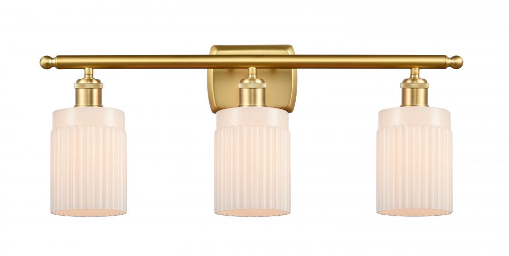 Hadley - 3 Light - 25 inch - Satin Gold - Bath Vanity Light