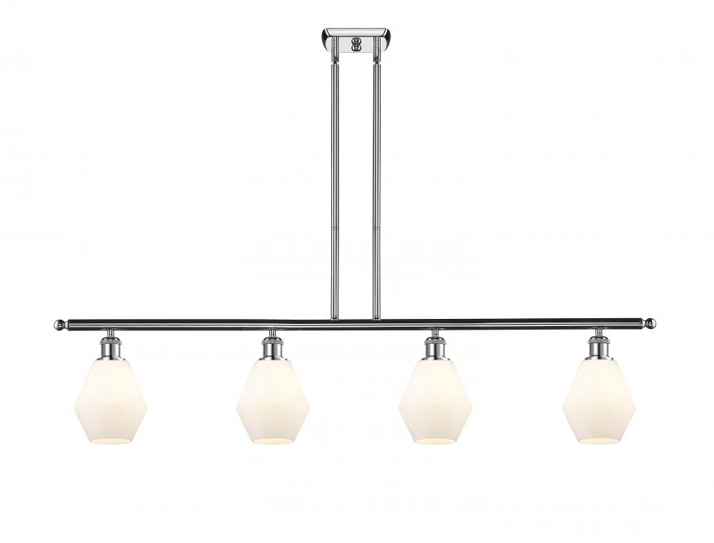 Cindyrella - 4 Light - 48 inch - Polished Chrome - Cord hung - Island Light