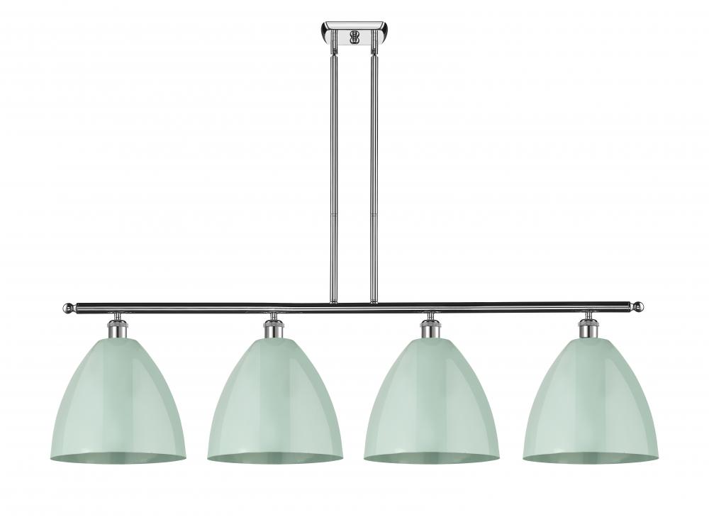 Plymouth - 4 Light - 50 inch - Polished Chrome - Cord hung - Island Light