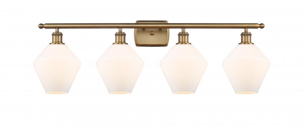 Cindyrella - 4 Light - 38 inch - Brushed Brass - Bath Vanity Light