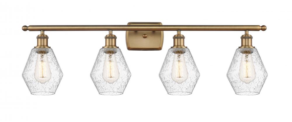 Cindyrella - 4 Light - 36 inch - Brushed Brass - Bath Vanity Light