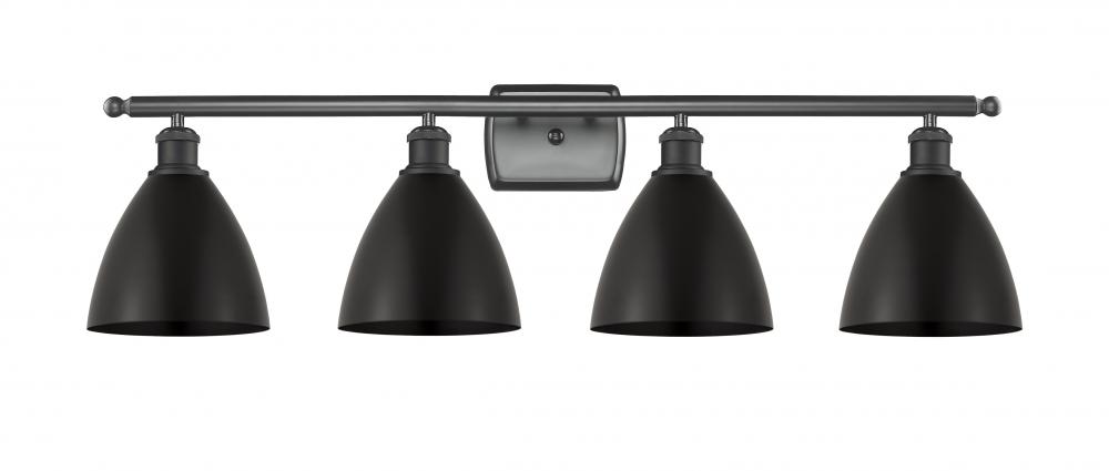 Bristol - 4 Light - 38 inch - Matte Black - Bath Vanity Light