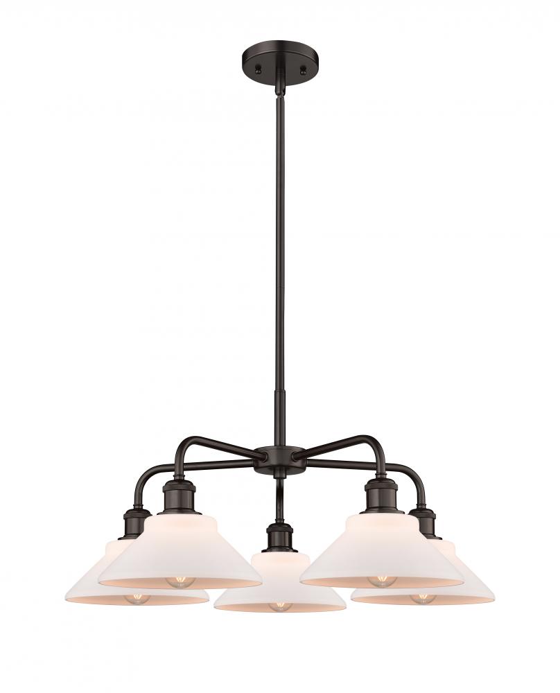 Orwell - 5 Light - 26 inch - Oil Rubbed Bronze - Chandelier